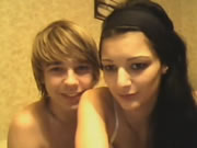 Armenian chica With Russian Boyfriend Fuck On Webcam